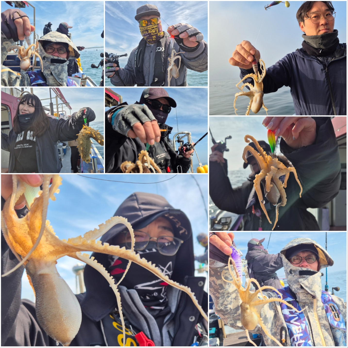 4월12일 뉴대성호 주꾸미조황