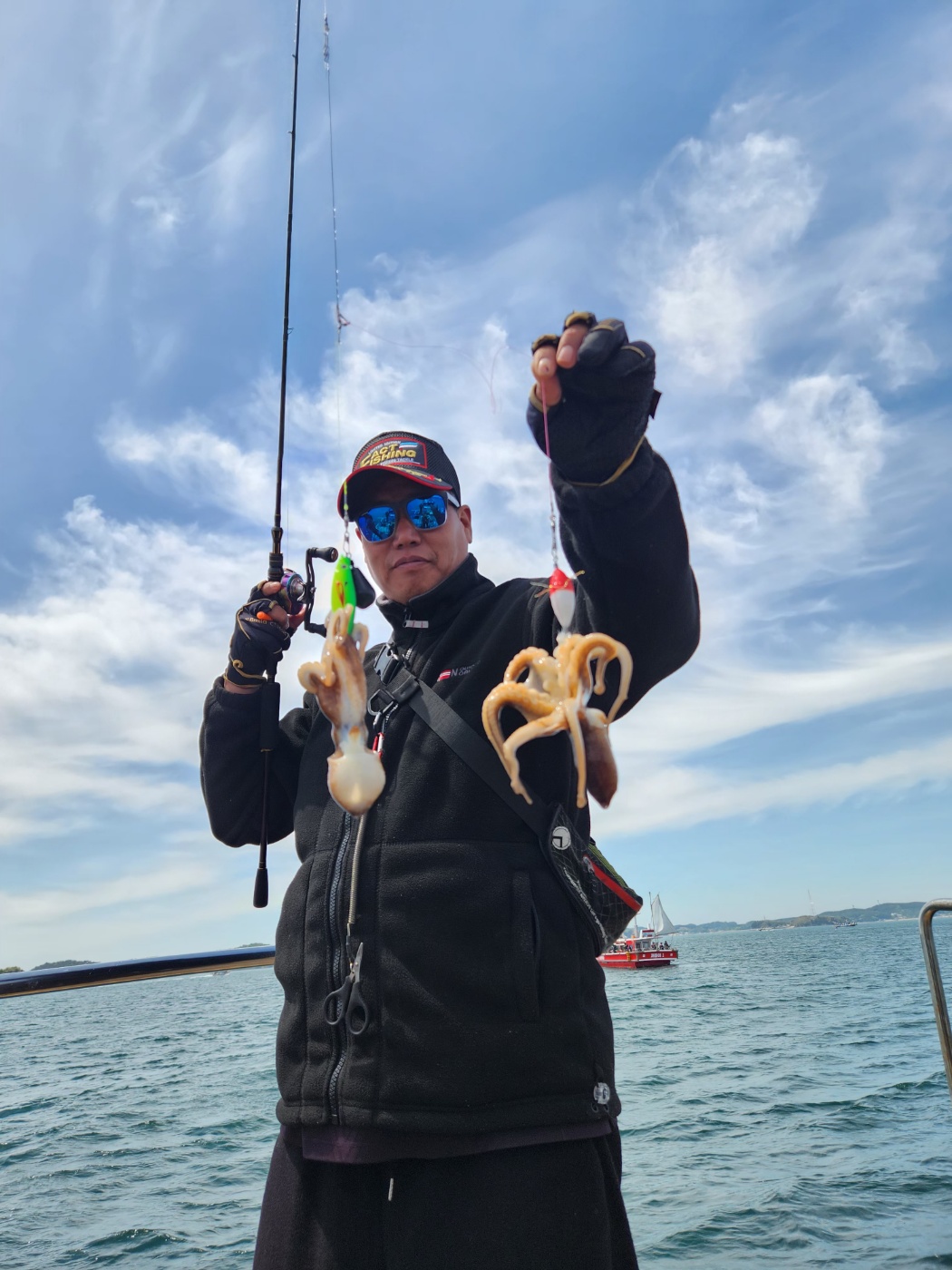 4월 24일 블루원호 알쭈꾸미 조황..