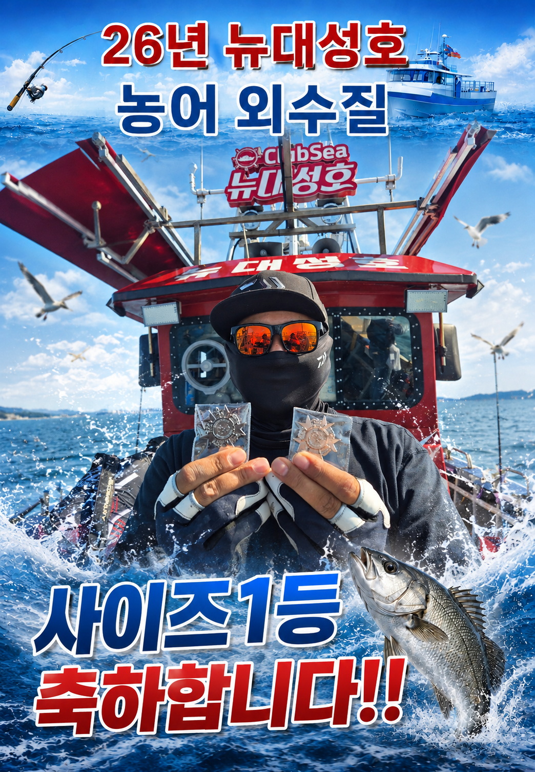 26년 뉴대성호농어외수질 결산