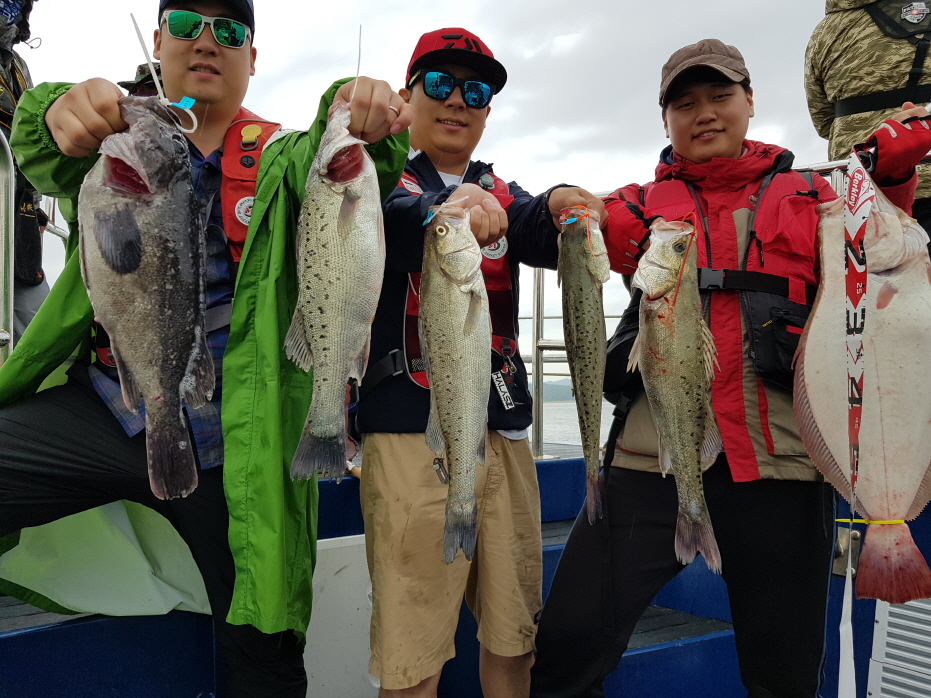 6월30일 대성호 외수질+광어다운샷