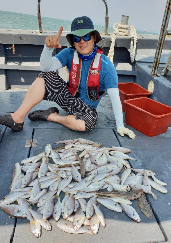 7월29일 뉴대성호 백조기조황