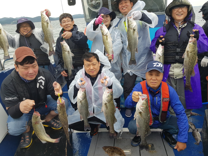 7월9일 대성호 농어외수질