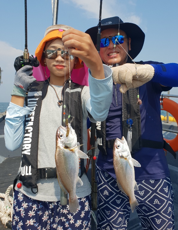 8월7일 뉴대성호 백조기조업