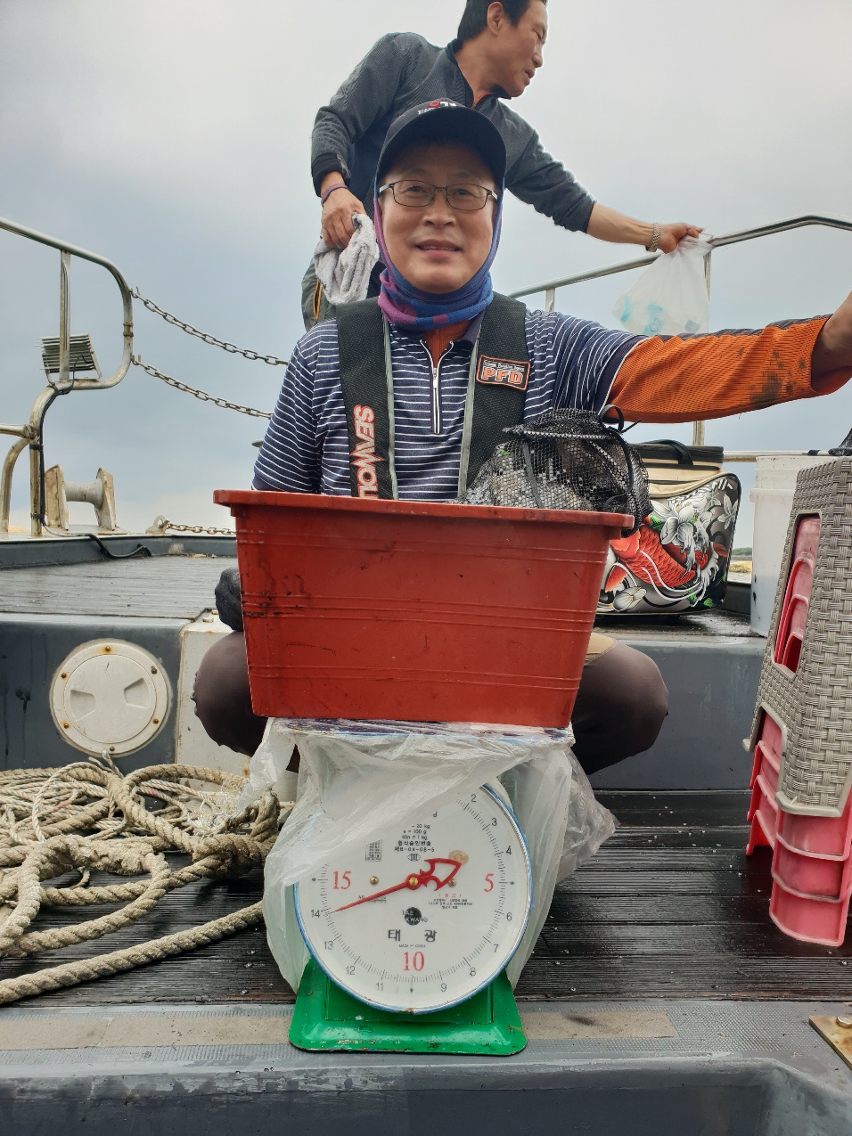 9월21일 뉴대성호 주꾸미조황(모두의 대박?)