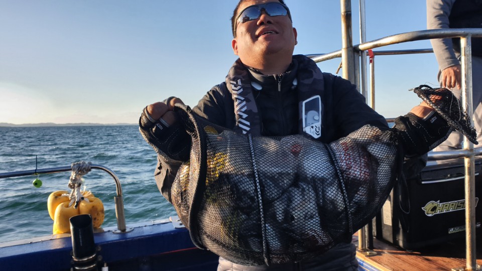 10월17일 뉴해랑호 쭈꾸미 조황