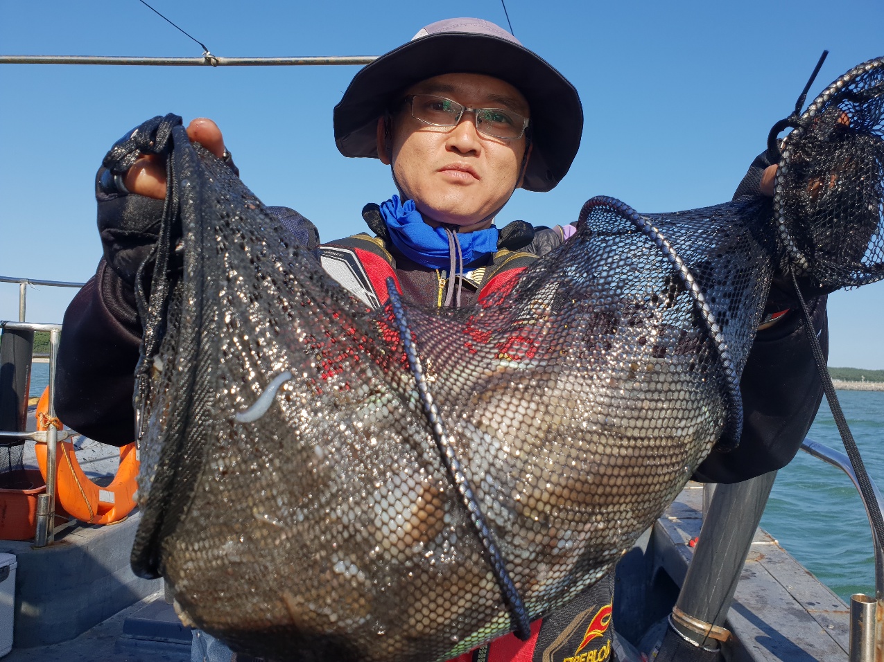 10월7일8일 뉴대성호 주꾸미조황