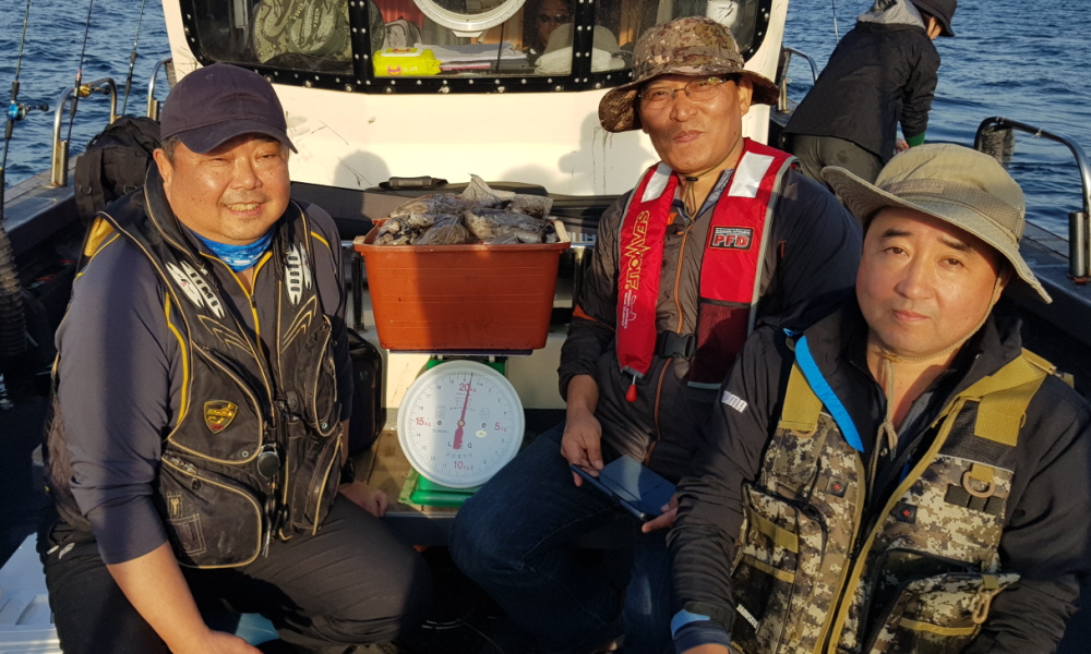 10월20일 대성1호 쭈구미 조황