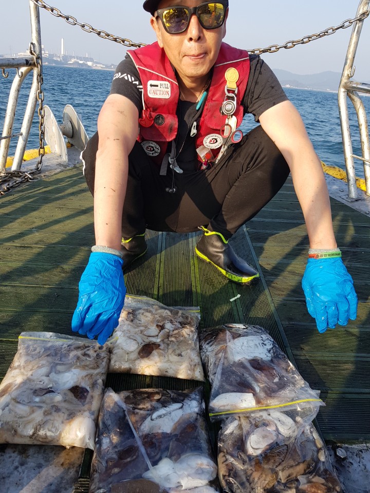 10월20일 대양호 쭈꾸미조황