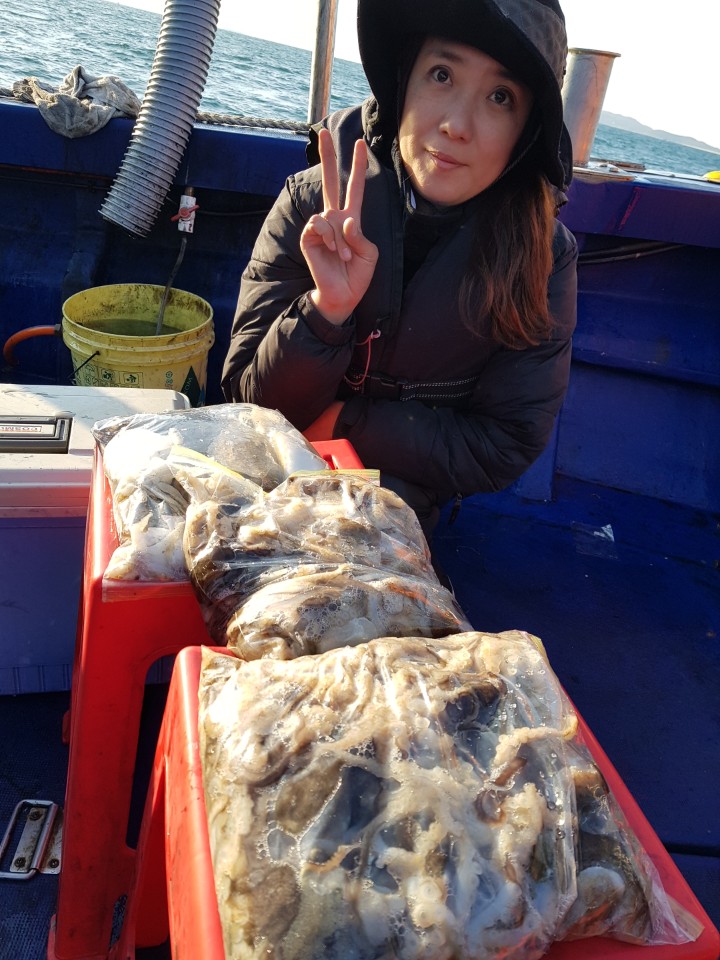 11월9일 대양호 쭈꾸미조황