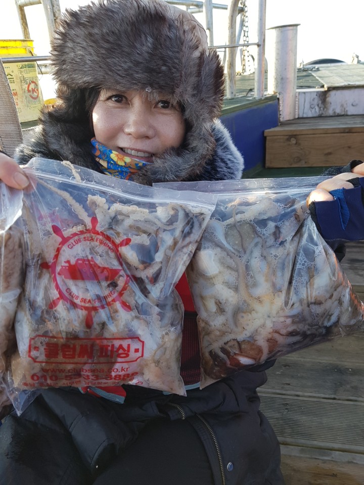 12월8일 대양호 쭈꾸미조황