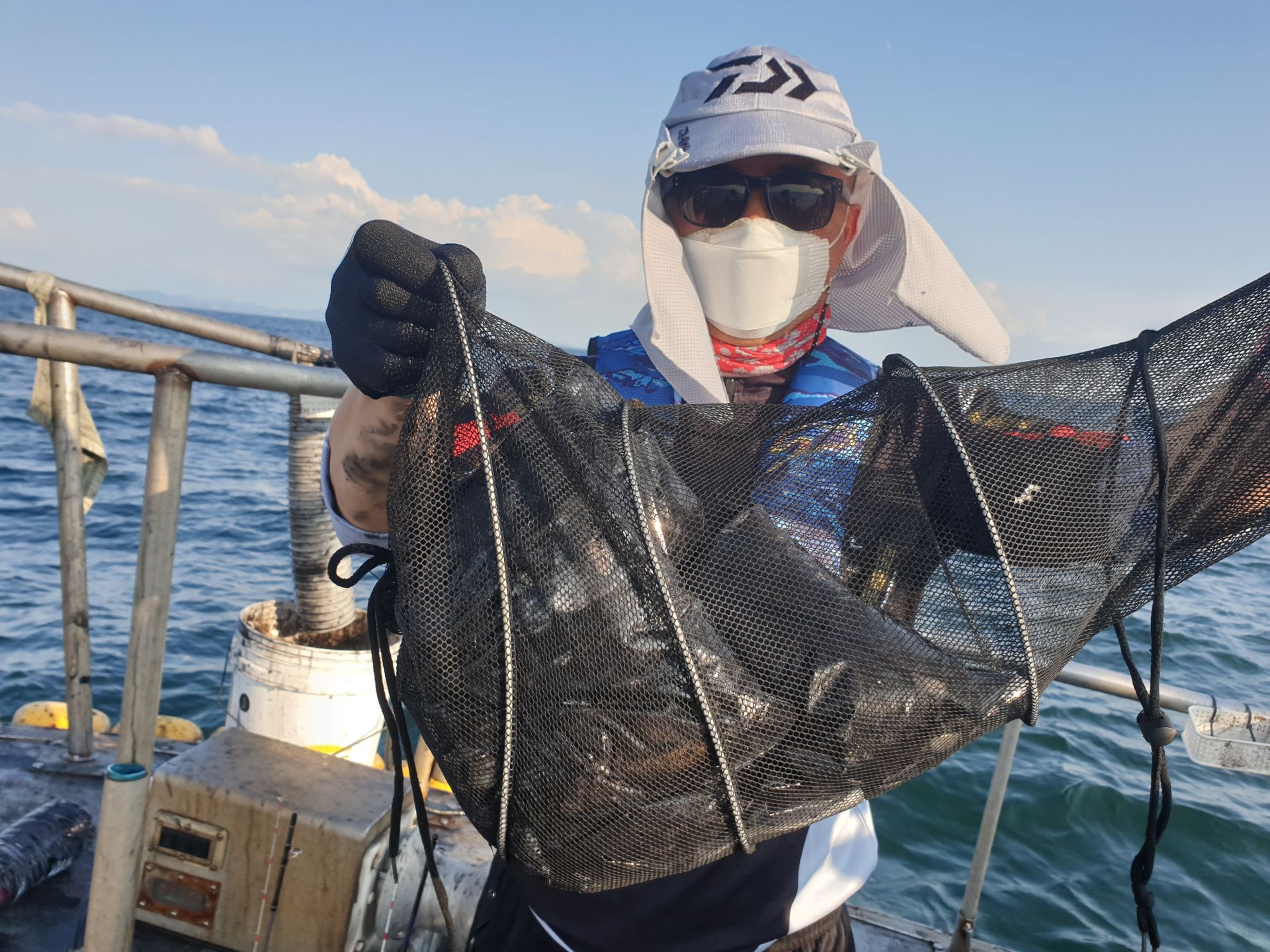 9월25일 동백호 갑오징어  조황