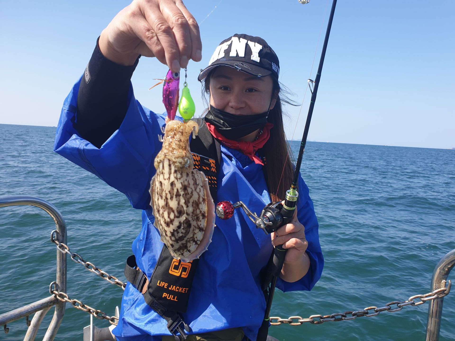 9월22일 대양호 주꾸미조황