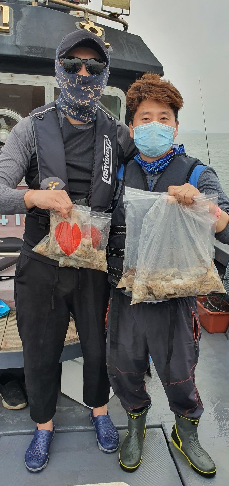 9월5일 용진호 주꾸미 조황