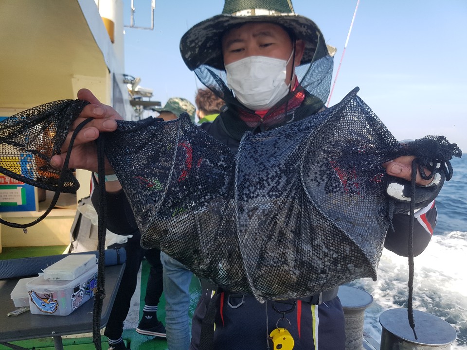 9월28일 뉴궁리호 주꾸미 조황