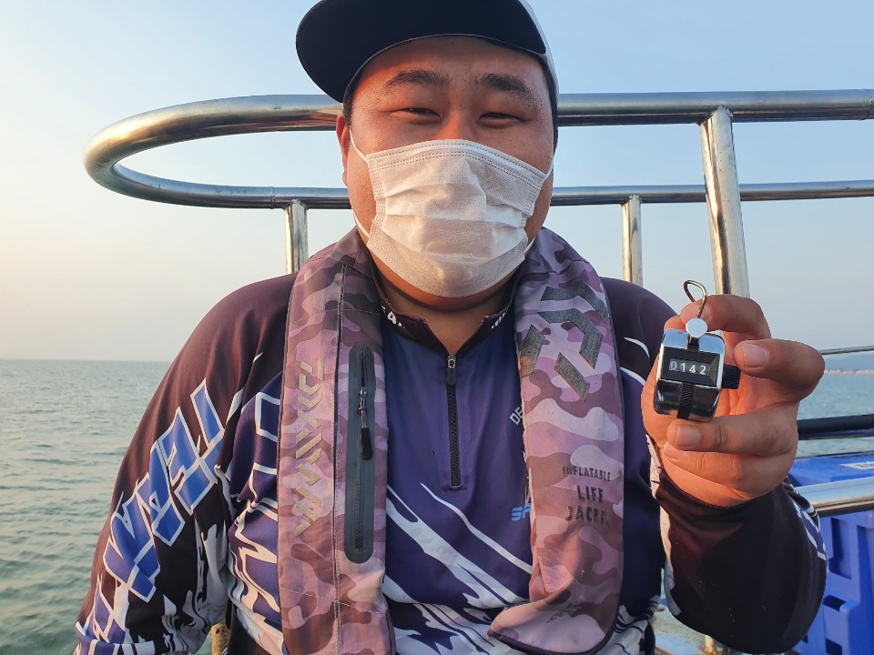 9월 8일 대성호 외계인 조황입니다~^^