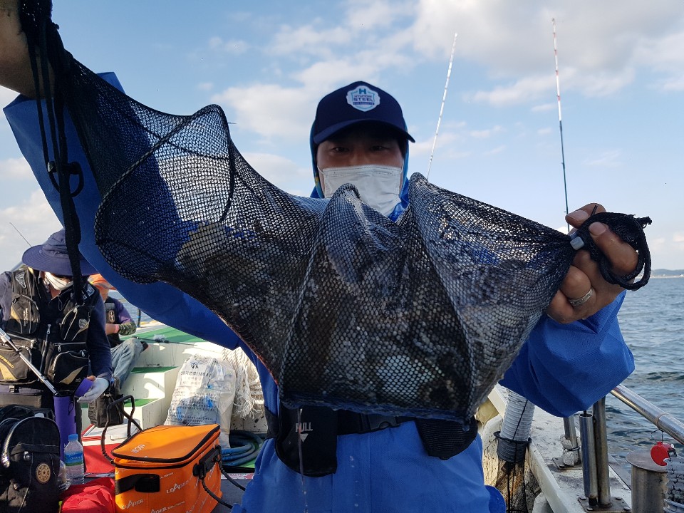 9월25일 뉴궁리호 주꾸미 조황