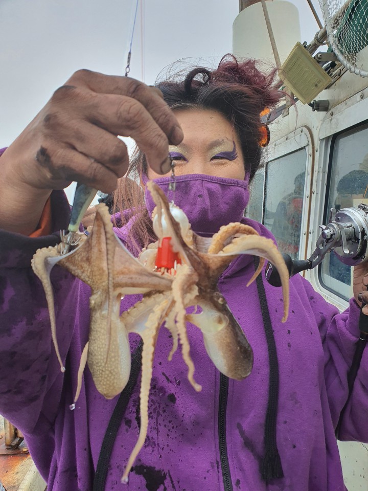 10월16일 뉴궁리호 주꾸미 조황