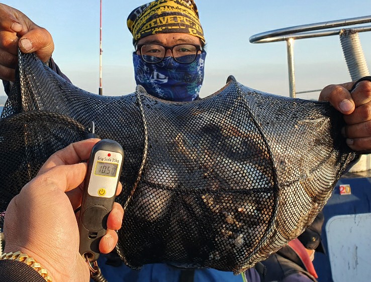 10월 14일 대성호 주꾸미조황입니다