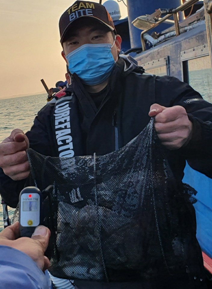 10월 26일 대성호 주꾸미조황입니다