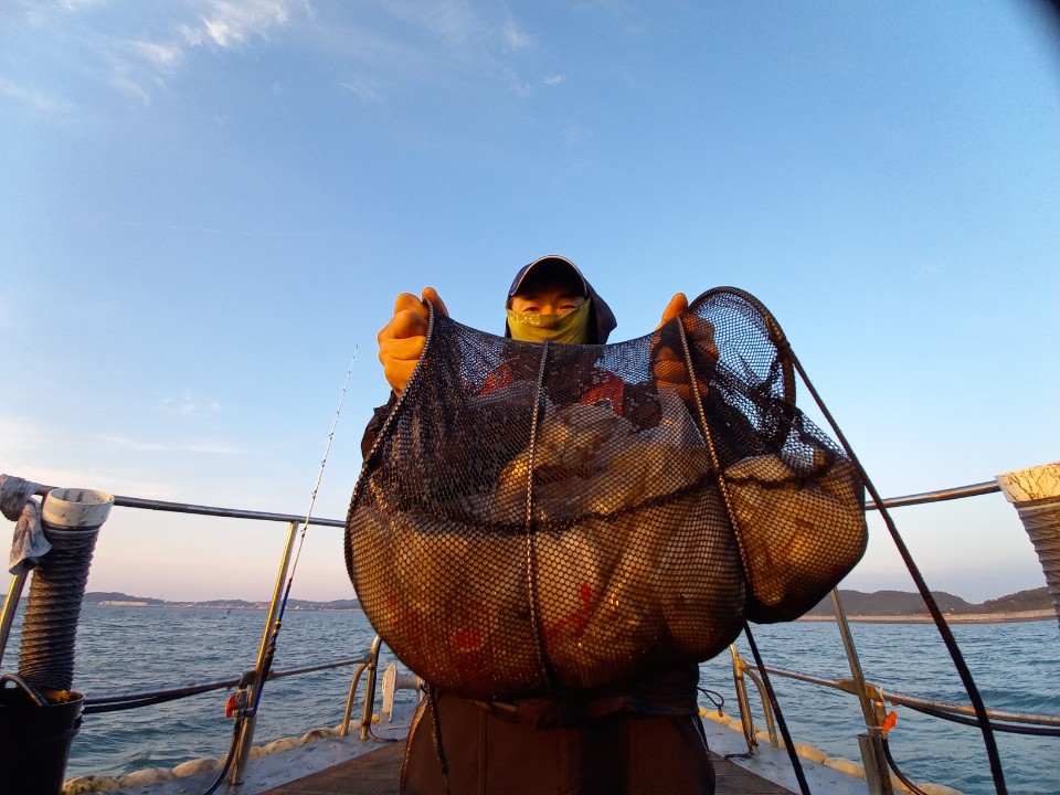 10월 26일 레드원호 주꾸미 조황