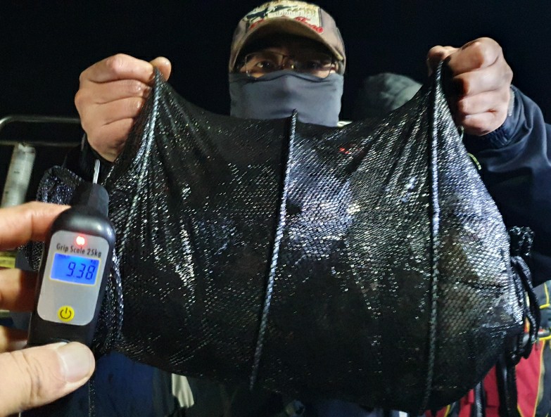 11월 12일 대성호 주꾸미조황입니다