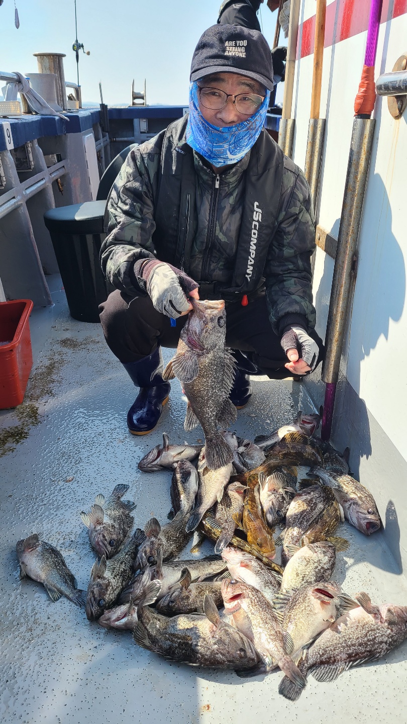 4월7일 뉴대성호 우럭조황