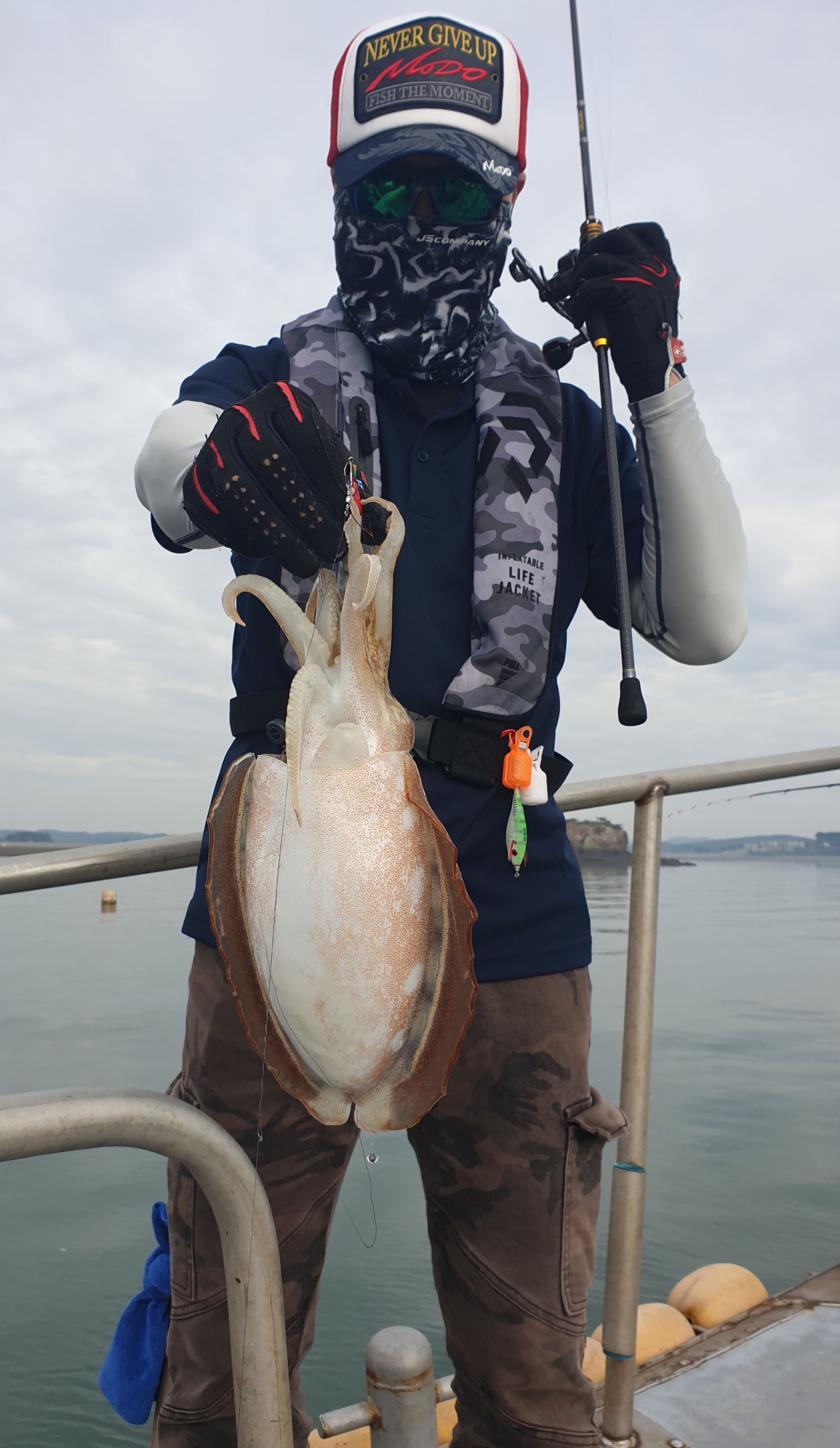 6월10일 동백호 갑오징어 조황