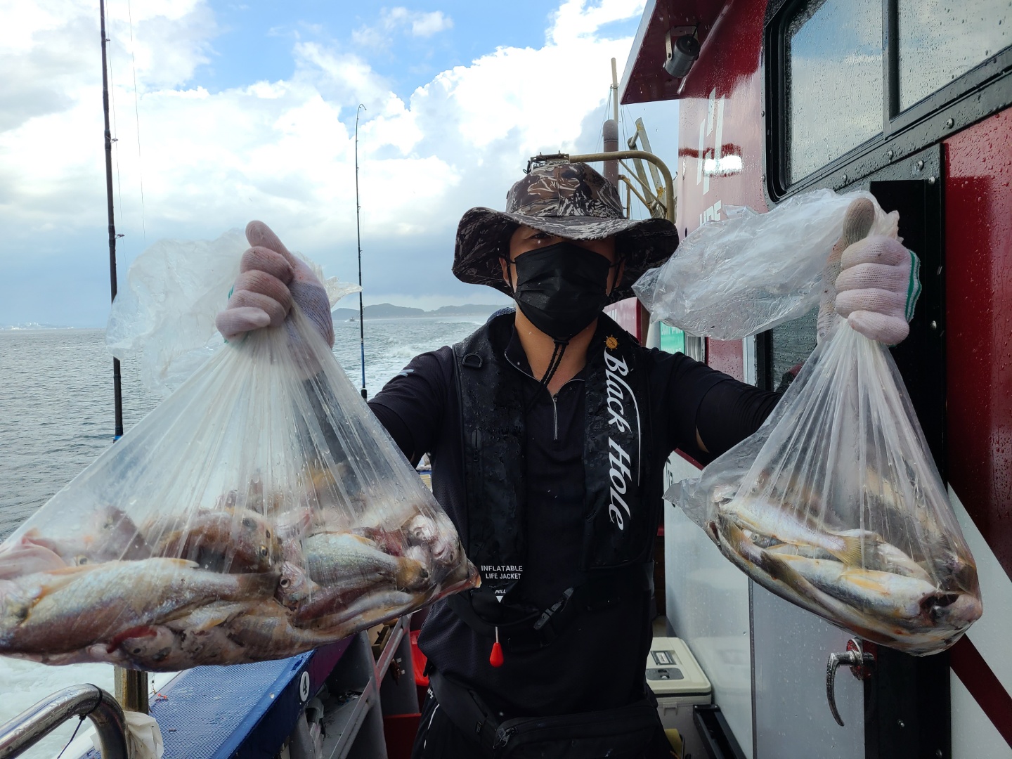 7월17일 뉴대성호 백조기조황