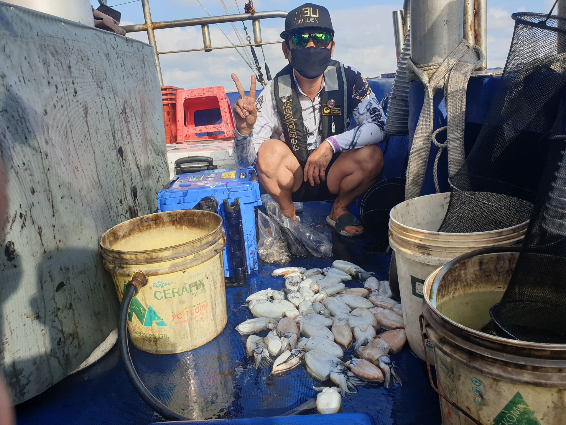 9월21일 대양호 갑오징어 조황
