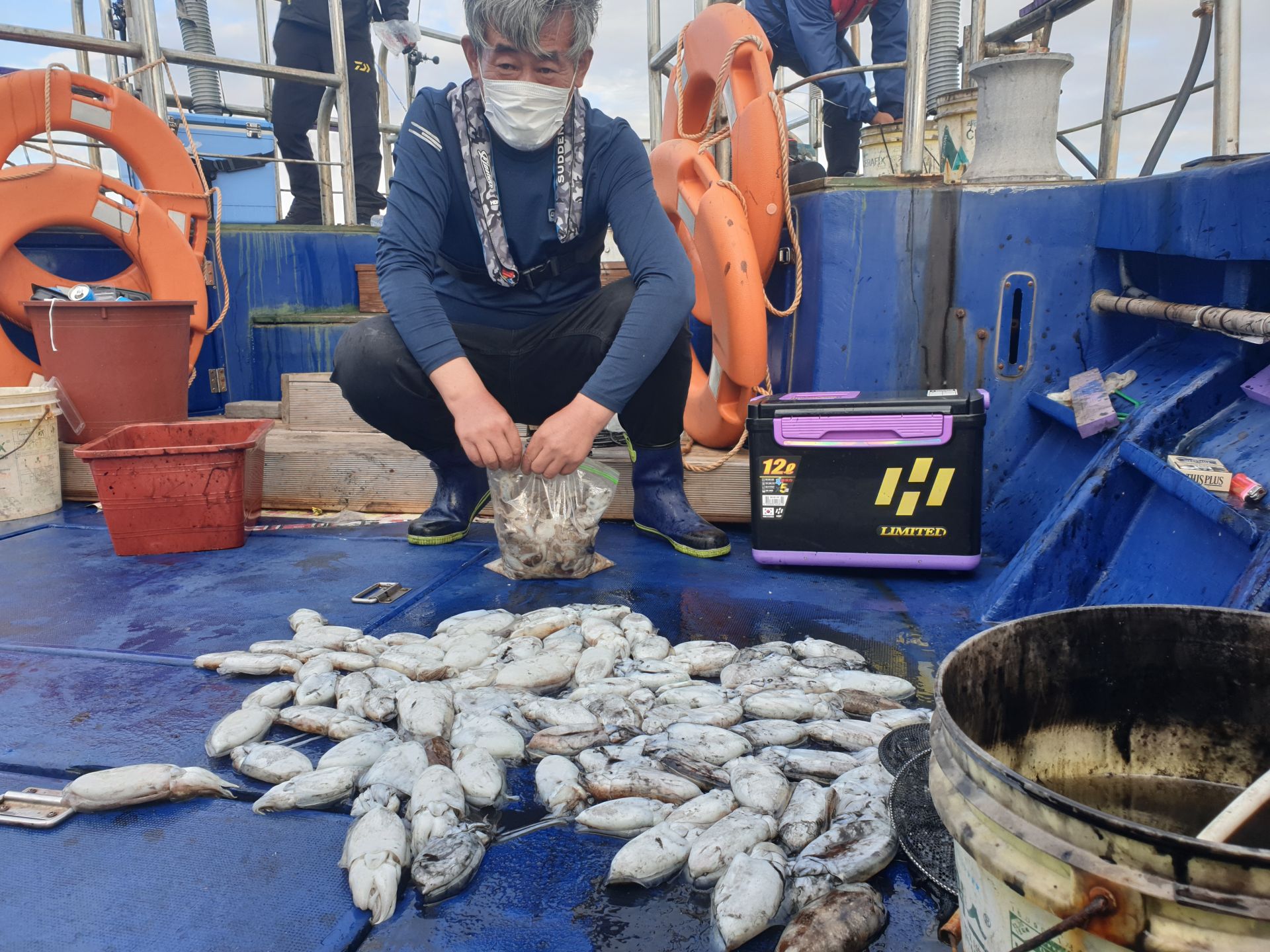 9월17일 대양호 갑오징어 조황