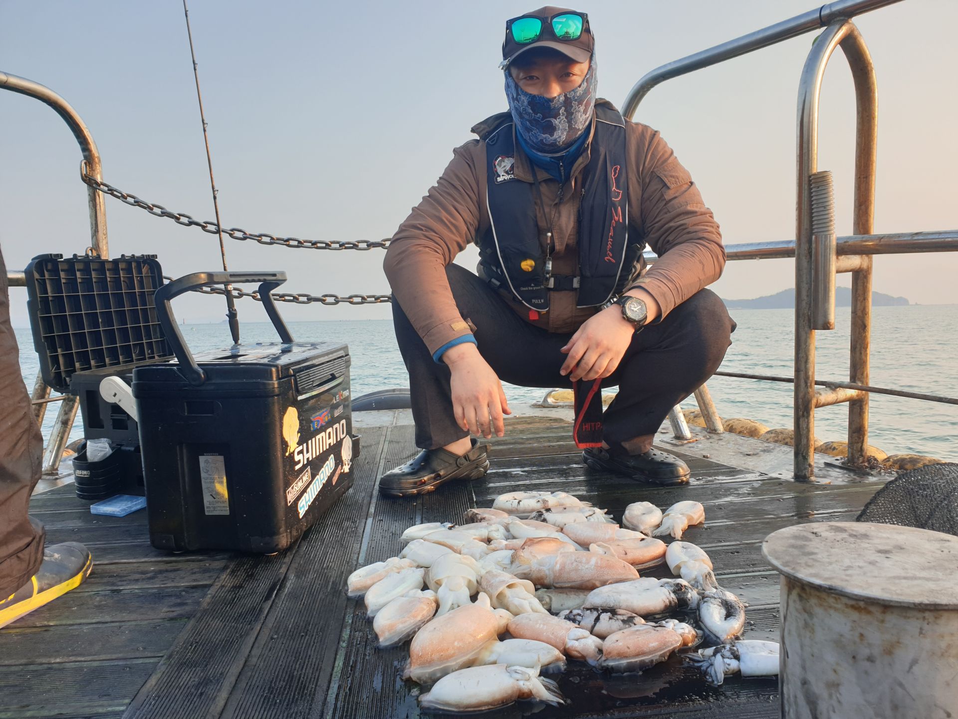 10월31일 대양호 갑오징어 조황
