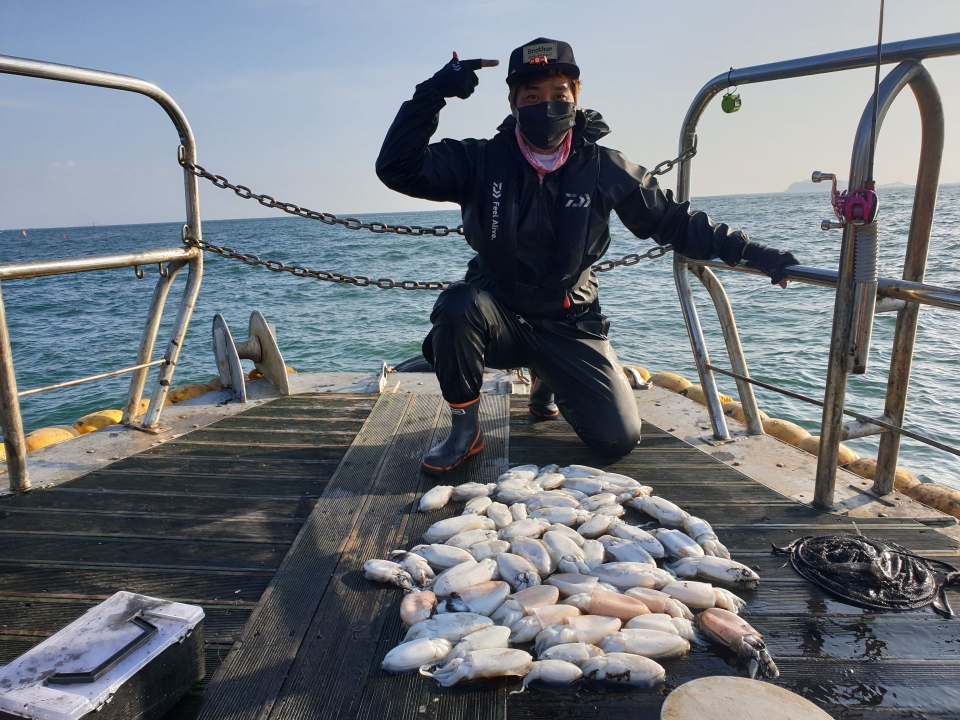 10월5일 대양호 갑오징어 조황