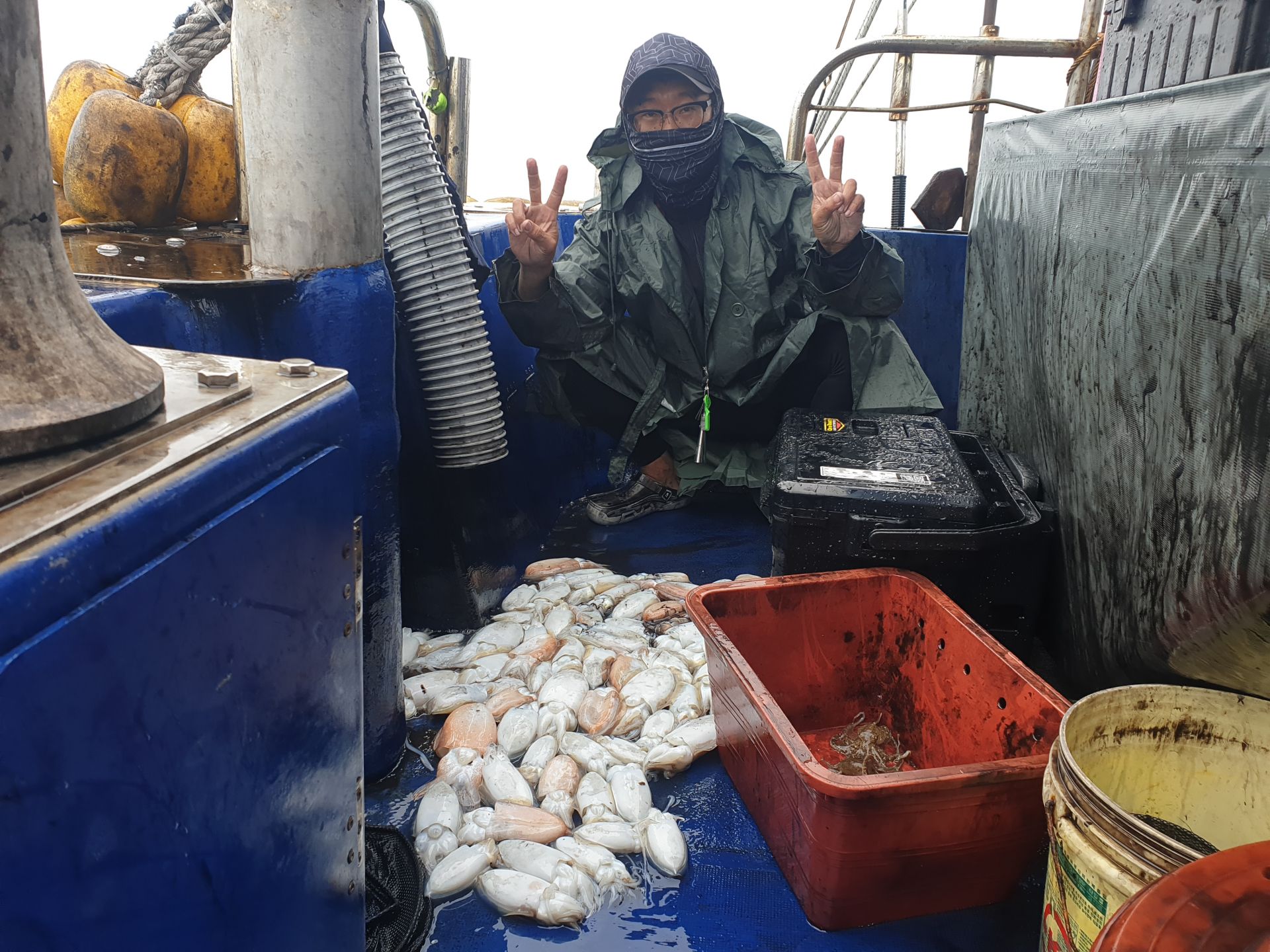 10월8일 대양호 갑오징어 조황