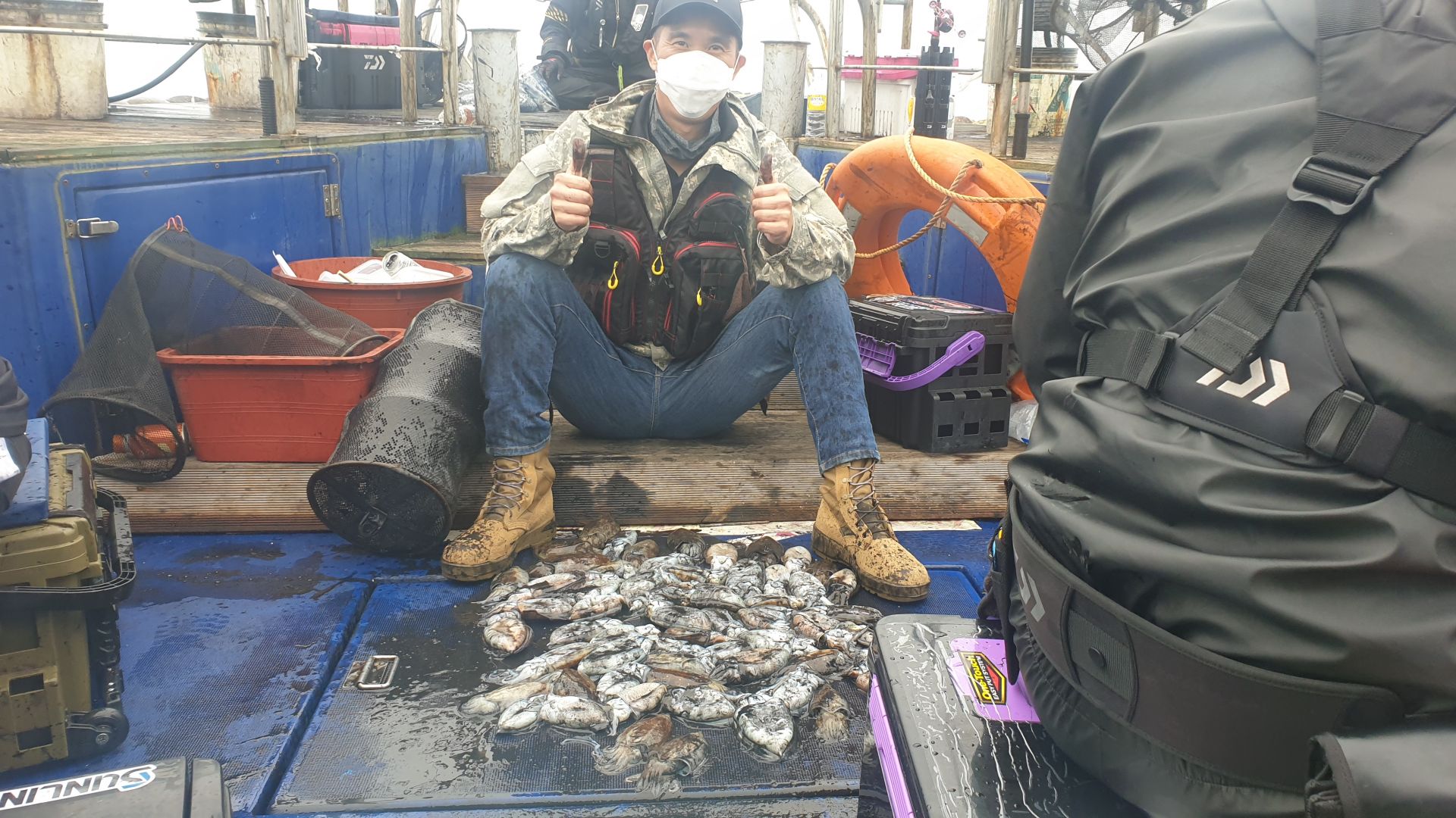 10월6일 대양호 갑오징어 조황