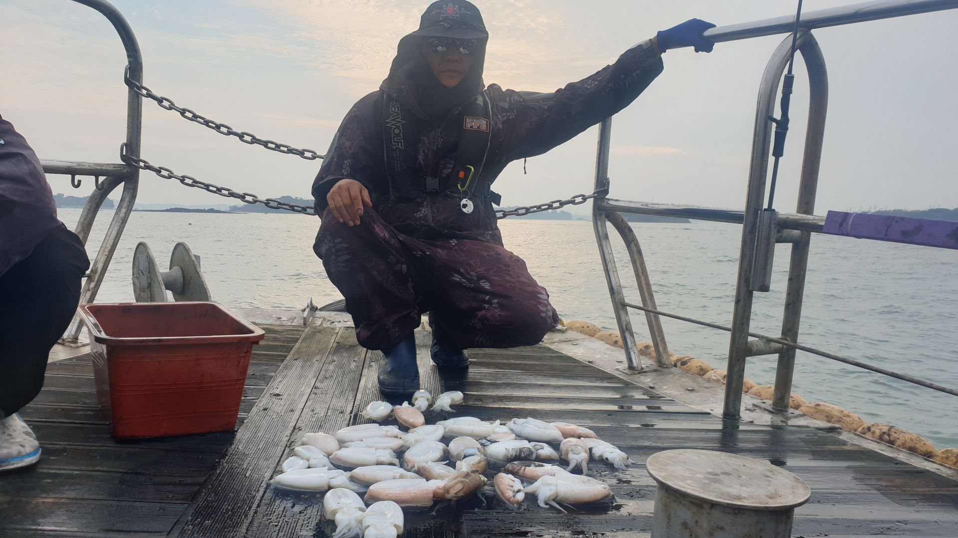 10월15일 대양호 갑오징어 조황