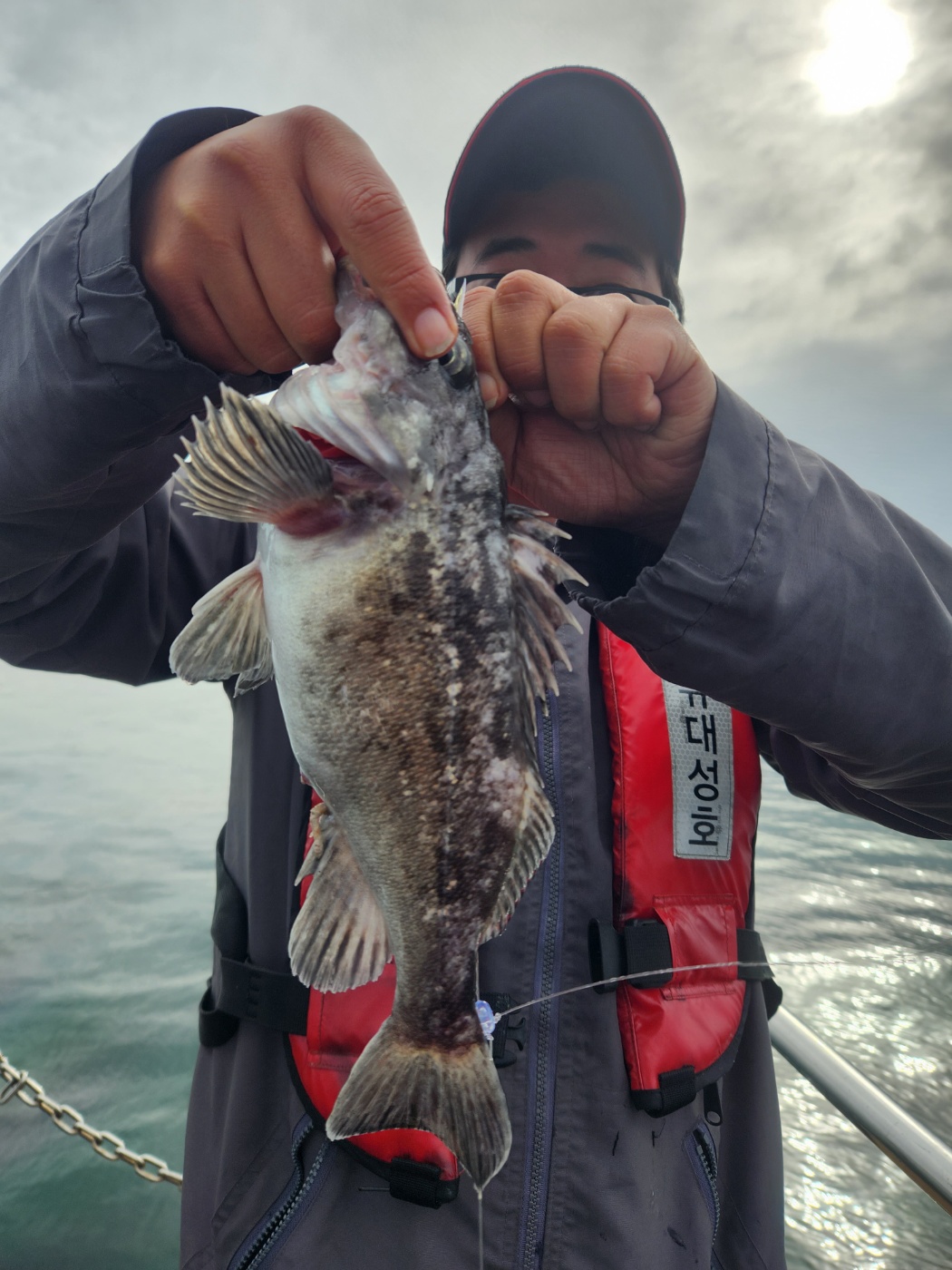 4월14일 뉴대성호 내만우럭조황