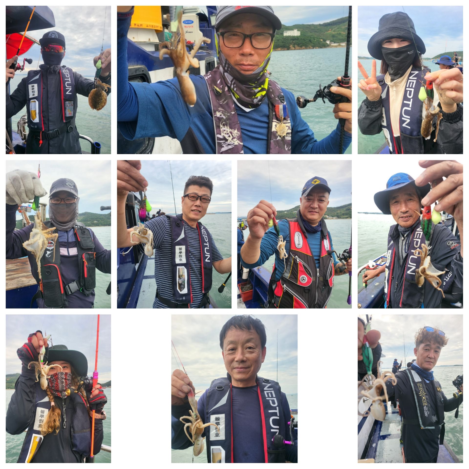 9월29일 블루원 주꾸미 조황