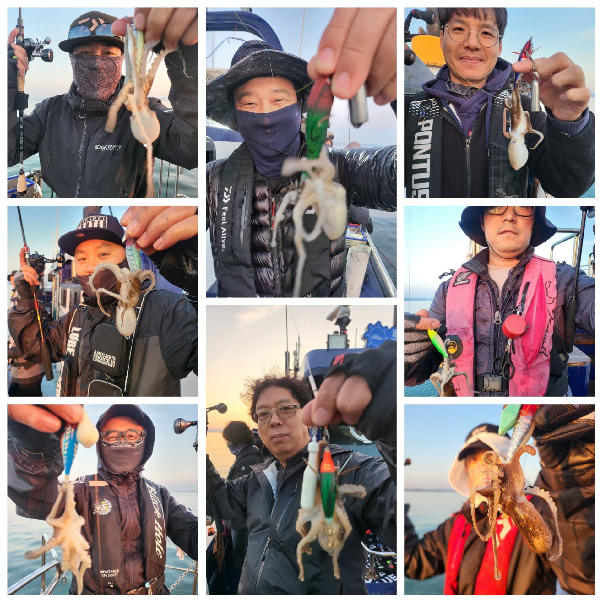 10월12일 블루원 주꾸미 조황