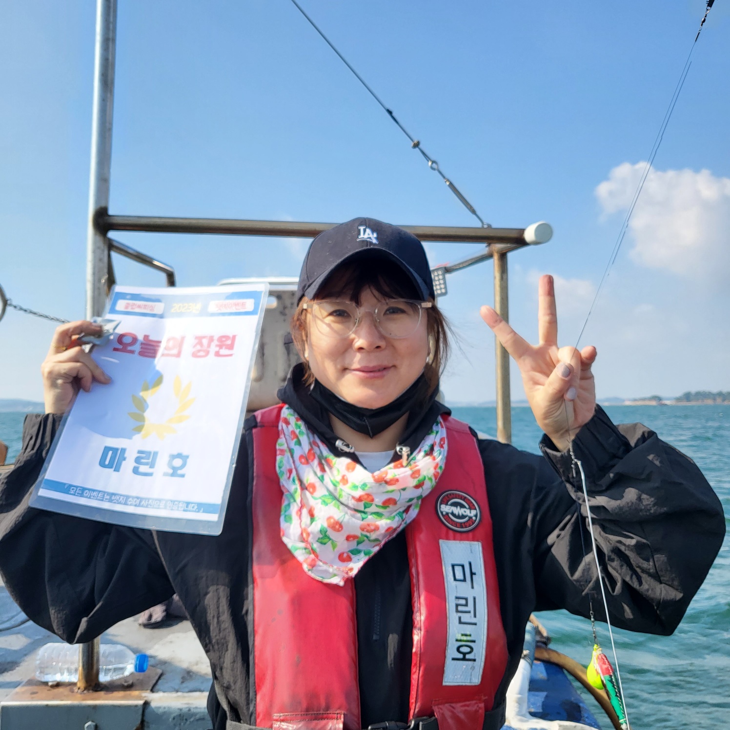 10월15일 마린호 단체손님 쭈조황입니다