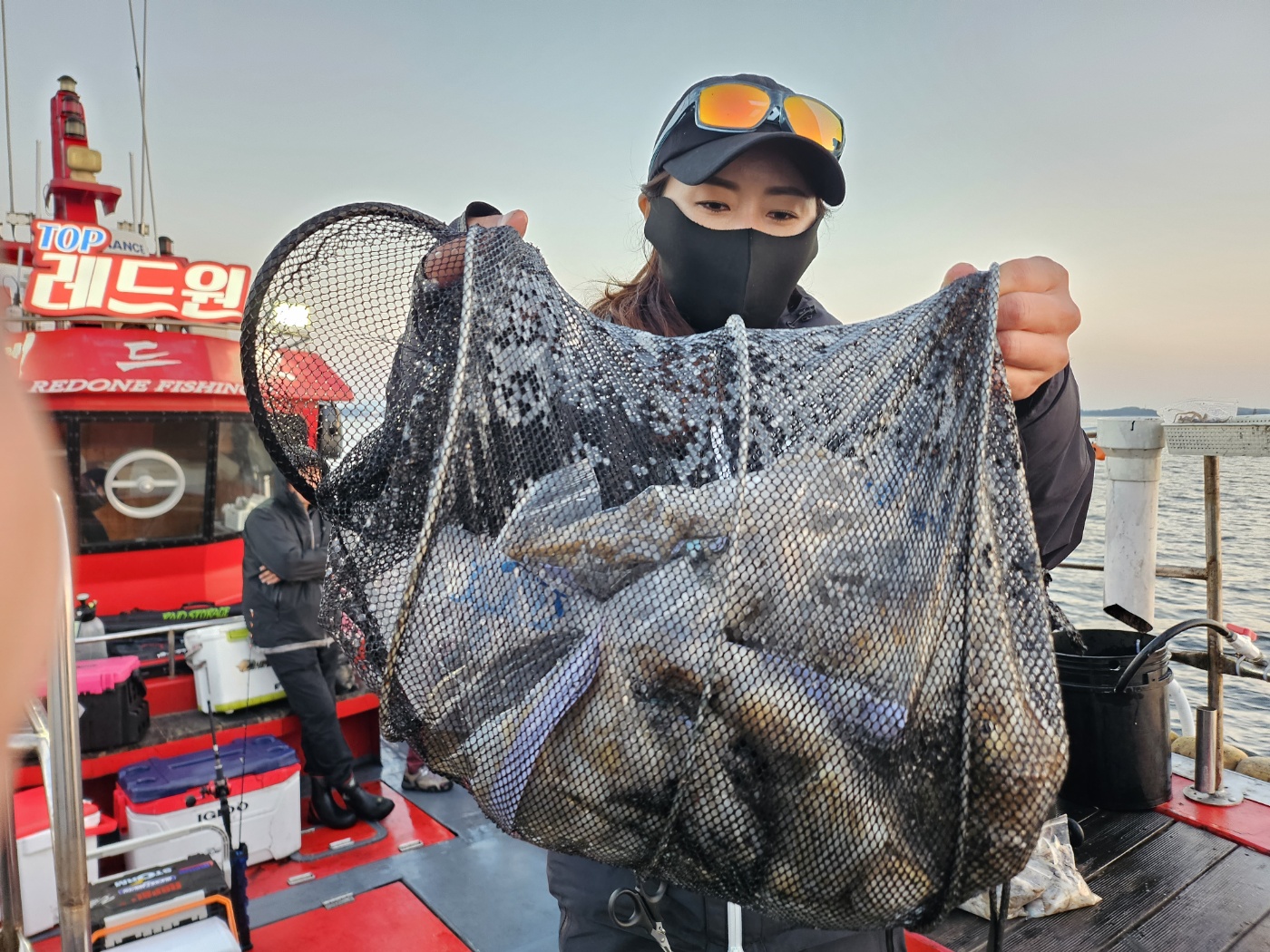 10월 23일 레드원호 주꾸미 조황