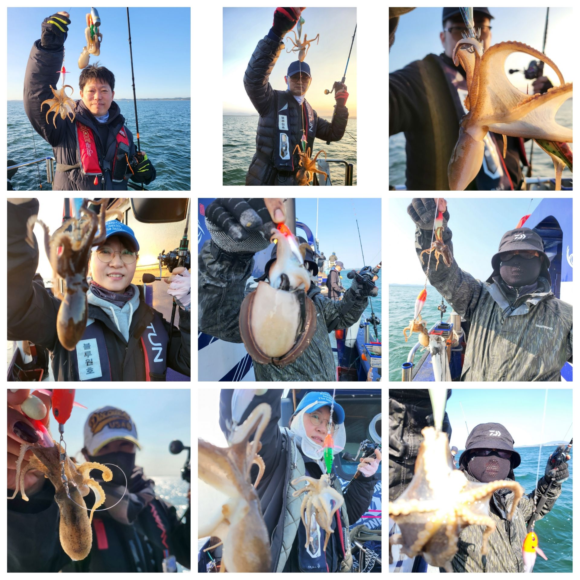 10월27일 블루원 주꾸미 조황