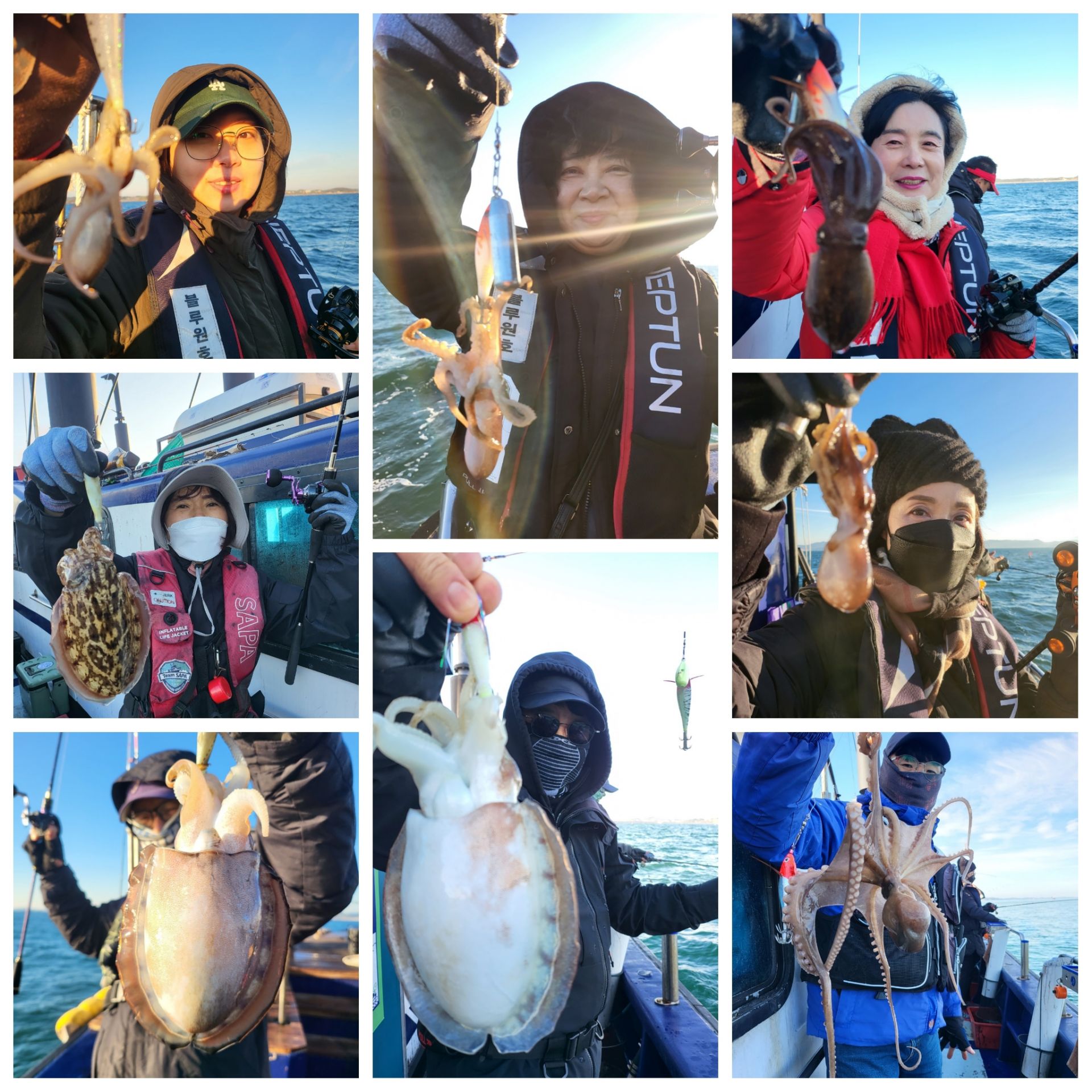 11월8일 블루원 주꾸미 조황