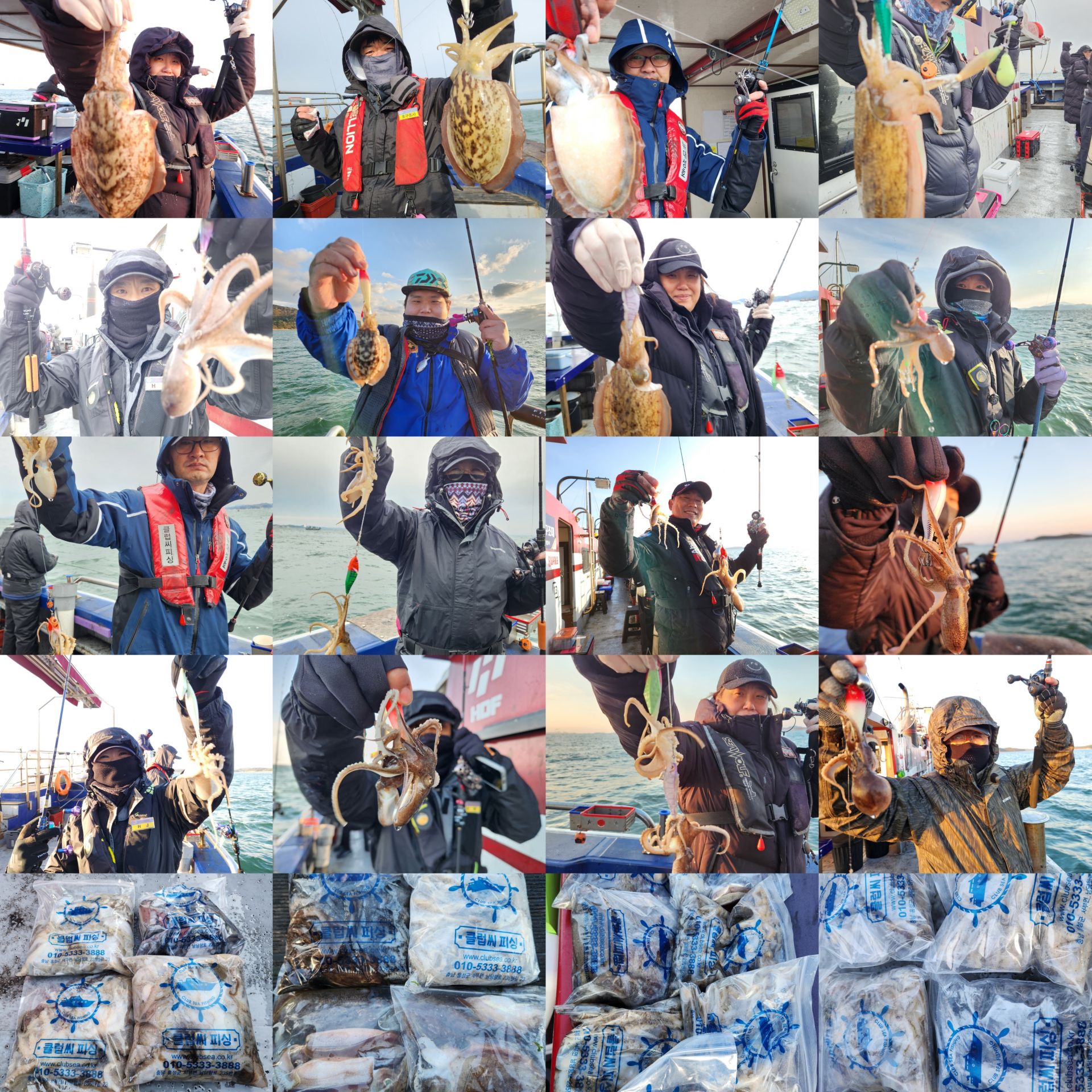 11월11일 뉴대성호 주꾸미조황