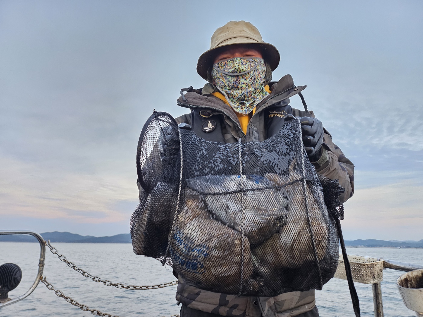 11월 08일 레드원호 주꾸미 조황