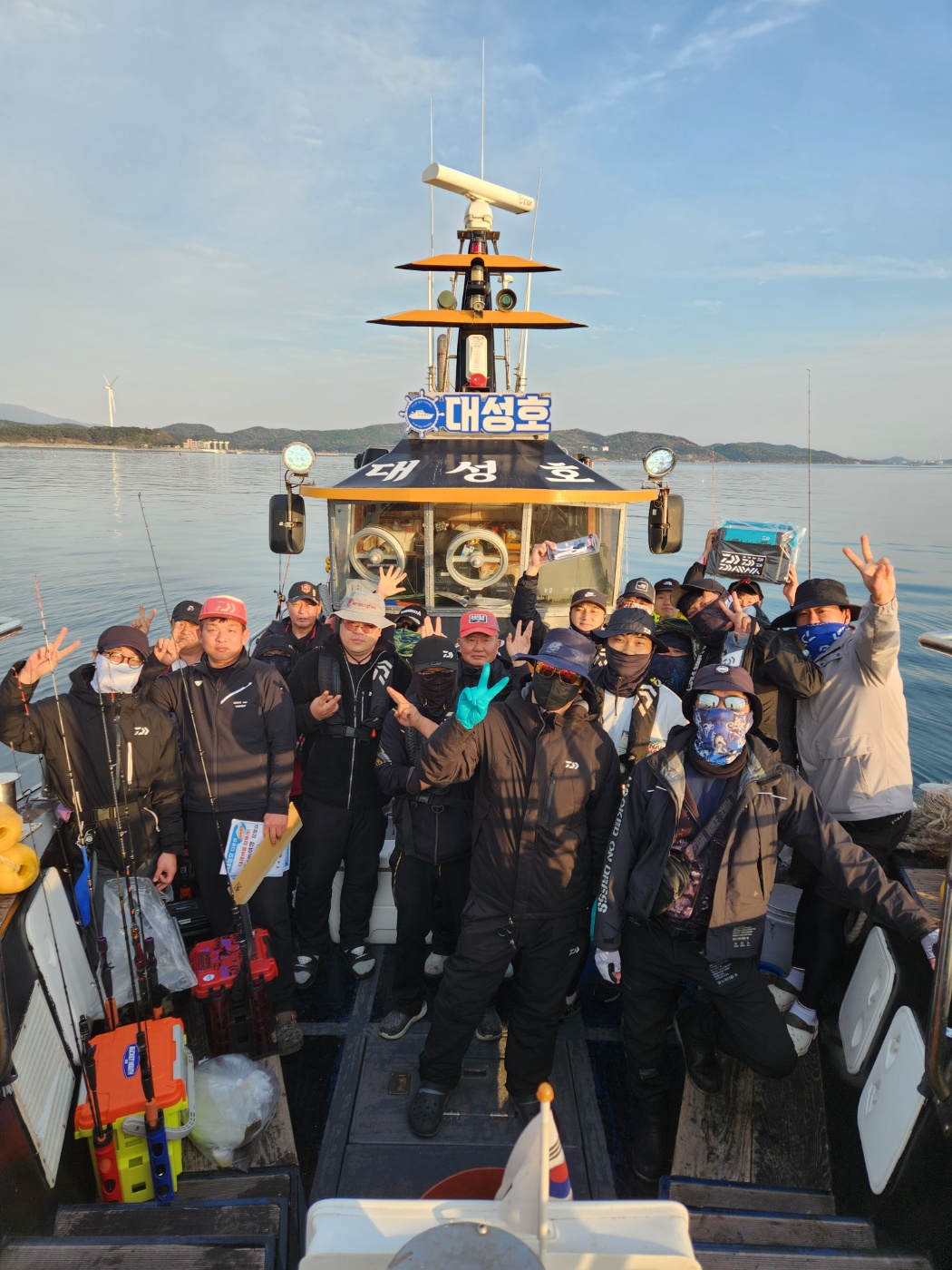 4월 14일 대성호 광어다운샷조황입니다