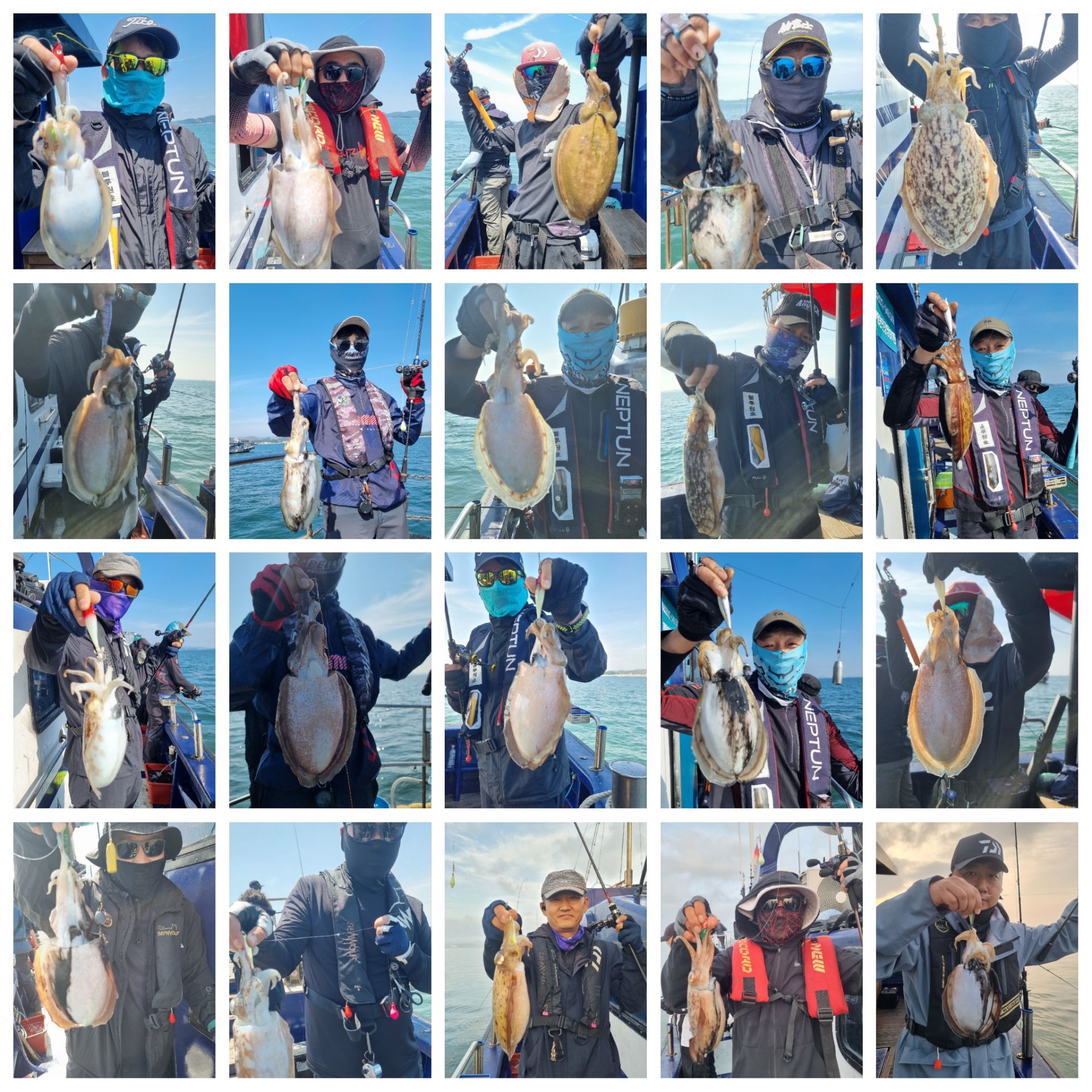 6월9일 블루원 갑오징어 조황