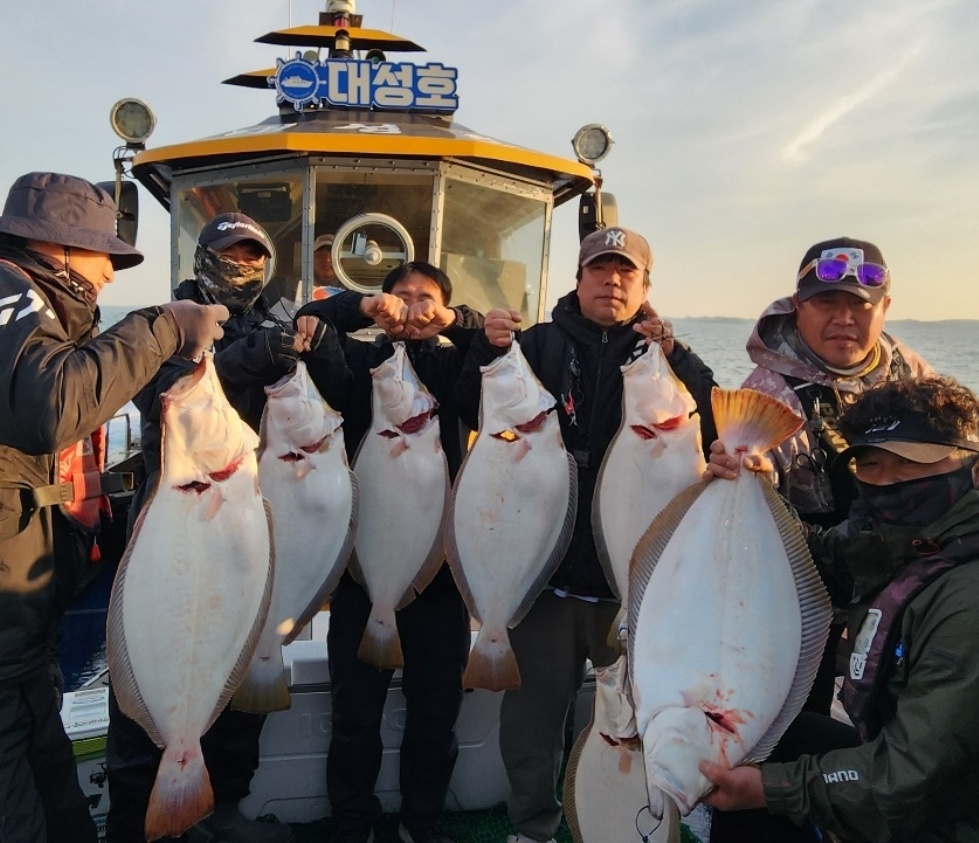 5월 18일 대성호 대광어 다운샷조황입니다