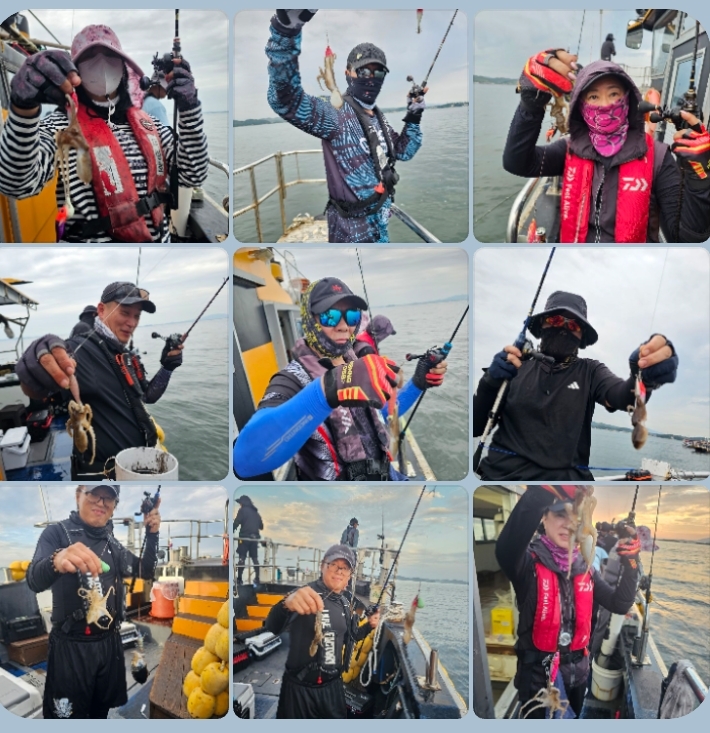 9월 8일 대성호 주꾸미 조황입니다