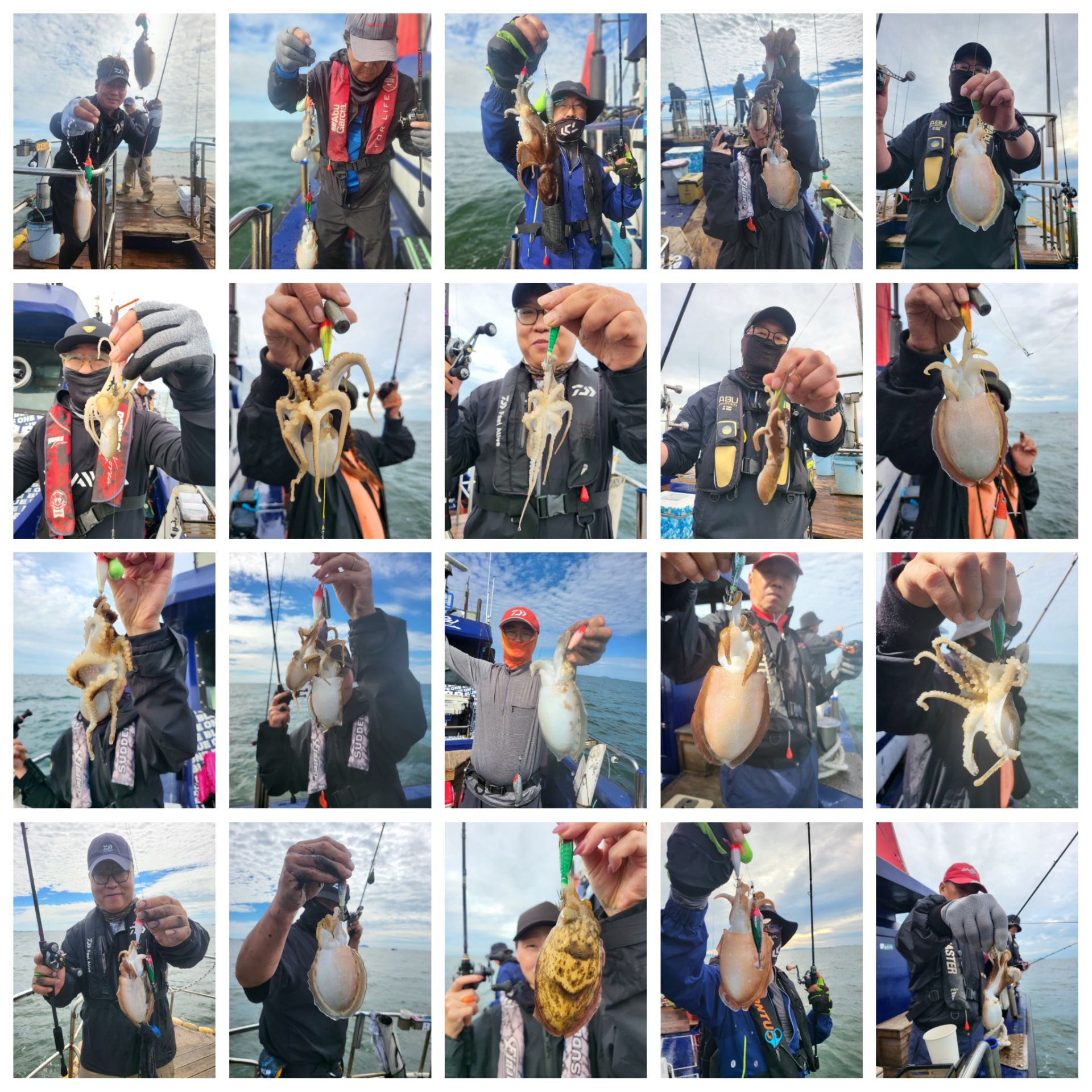 9월23일 블루원 쭈꾸미 조황