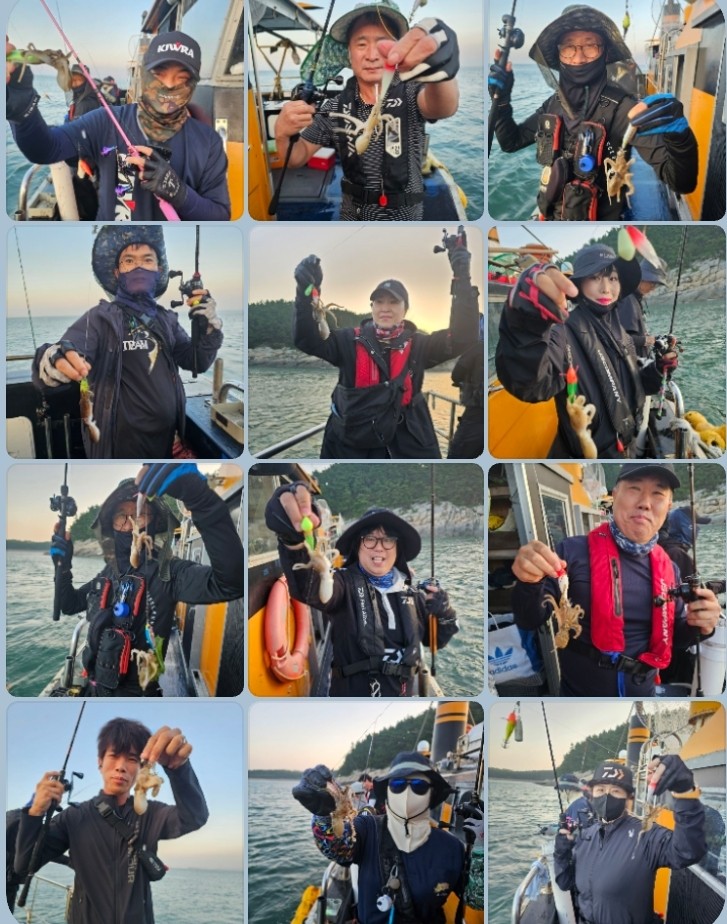 9월 10일 대성호 주꾸미 조황입니다